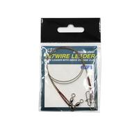 Whoasyst Robust Stainless Steel Fishing Leader High Strength Tangles-Resistant Flexible for Saltwater Freshwater Stainless Steel Fishing Leader Line High Strength Tangles-Resistant Flexible Invisible