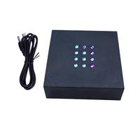 Whoasyst Safe Low Temperature Touch Sensitive Crystals Atmospheres Lamp Base with LED for Ambiances in Museums and Households Lamp