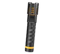 Whoasyst Searchlight Flashlight with High Low Flashing Modes, for Camping Caving Inspection and Route Works, Black Camp Light Patrol Torch Cave Light
