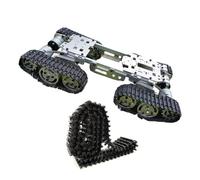 Whoasyst Shock Absorption Robot Tanks Car Chassis Track Motion Base Absorbing Tracked Crawlers with Damping Systems Absorption Chassis
