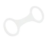 Whoasyst Silicone Snorkel Keeper Easy Detach Clip with Secure Locking for Swimming Straps & Oval Tubes Family Friendly Snorkels Gear Fastener