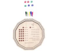 Whoasyst Simple Wooden Play Tray Parent-Child Board Game Light Weight For Storage And Fortunes Activity Decorative Wooden Tray