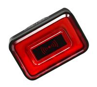 Whoasyst Smarts Bicycles Radars Tail Light Rechargeable Bike Taillight With 30m Detection Rear With 7 Lighting Modes Intelligent Radars