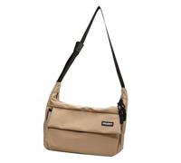 Whoasyst Spacious Unisex Crossbody Bag Japanese College Student Shoulder With Adjustable Strap For Work And Travel Nylon Shoulder