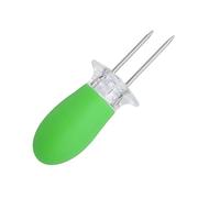 Whoasyst Stainless Steel Corn Forks Holder Insertion Barbecue Twin Fork BBQ Prongs Skewers for Meat and Vegetables Grilling Forks