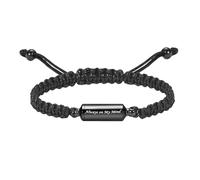 Whoasyst Stainless Steel Cremation Bracelets Pendants Openable Chamber for Ashes Memorial Strong Memorial Pet Loss Bracelets