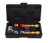 Whoasyst Strong Copper Alloy Valves Cores Extractor Set Car Valves Cores Replacement Tool Simple Operate for R134a R1234yf R22 Conditioning Gate Center Removal Set