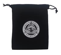 Whoasyst Tarot Divination Velvet Cards Pad Pendulum Table Cloth Board Game Jewelry Storage Tarots Flannel Bag Card Sleeves Tarot Storage Bag Drawstring Bags Velvet Flannel Pouches With Drawstrings