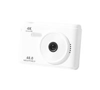 Whoasyst Transportable Kids Digital Camera 4K Resolution 48MP Photos 2.4" TFT Screen Auto Exposure Beauty Manner Thin ABS Plan