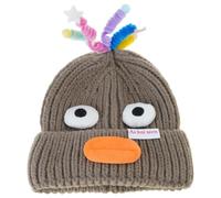 Whoasyst Unisex Skull Hat For Teens Girls Boys Funny Photo Props Knitted Winter Baggy Cap Costume Props Skull Cap Slouchy Knit