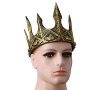 Whoasyst Victorian Styles Medieval King Crowns Headband With Crescents Pattern Perfect For RolePlay Game And Fashion Statements Fashion Headwear