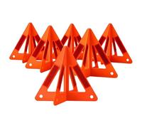 Whoasyst Visibility Reflective Triangle Warning Sign Foldable for Car Truck Emergencies Roadside Breakdown Warning Triangles for Vehicles