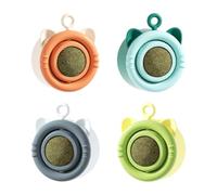 Whoasyst Wall Mounted Reversible Chew Toy with Mint for Kittens Teeth Entertainment