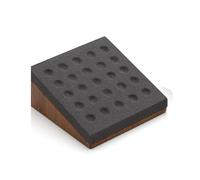 Whoasyst Wood Gemstones Display Stand with Natural Grains Professional Exhibition Props for Jewelry Stores and Home Collections Minimalist Gemstones Display Stand