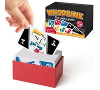 Whodrink|Drinking Games for Adults|The Party Game for 21+|Fun and Easy Card Game for Game Nights|Drinking Board Games for Bachelorette Party,Couple Games|136 Cards
