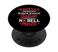 Whoever Invented Knock Knock Jokes Deserves A No Bell Prize PopSockets Swappable PopGrip