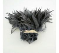 Whole 900PCS Fade Rooster Feathers Dyeing 5-6" 12-15 cm Strung DIY Chicken Plume Jewelry Costume Hat Party -Gray-1 Whole(900-1000pcs)