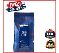 Whole Bean Coffee 1kg Crema e Aroma Medium Roast Gluten Free Peanuts Nutmeg