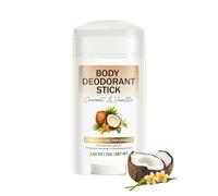 Whole Body Deodorant Stick,Antiperspirant Aluminium Free Deodorant,Solid Perfume Antiperspirant For Women,72H Freshness,Refreshing Non-Sticky Formula with Coconut & Vanilla, Travel Friendly Deodorant
