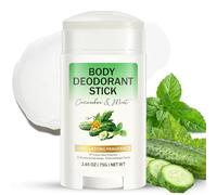 Whole Body Deodorant Stick, Antiperspirant Aluminium Free Deodorant, Solid Perfume Antiperspirant For Men & Women - 24H Freshness, Multi-Use Odour Control For Men & Women (Cucumber & Mint)