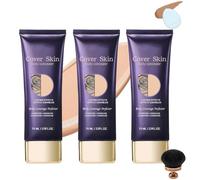 Whole Body Foundation Make-up Set - Combination Of Body Concealer And Makeup Brush To Cover Even Skin Color For A Long Time(3pcs)
