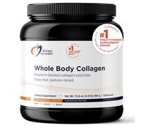 Designs for Health Whole Body Collagen Powder - Pure Collagen Peptides Supplement for Bone, Skin + Joint Support - Flavorless Drink Mix for Water, Shakes + Smoothies (30 Servings / 390g)
