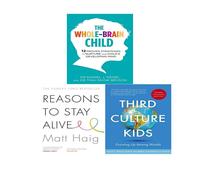 Whole Brain Child, Reasons to Stay,Third Culture Kids Collection 3 Books Set NEW