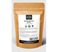 Whole Brown Mustard Seeds 100g | 100% Natural | Non-GMO, No Colouring | Packed in Resealable Kraft Paper Pouch | Vegan & Vegetarian Friendly
