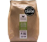 Whole Coffee Beans - Organic, Award Winning Medium-Dark Roast by Source Climate Change - Single Origin, Traceable & Freshly Roasted (500g, Uganda)