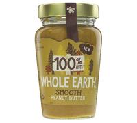 Whole Earth 100 percent Peanuts Organic Smooth Peanut Butter - 340g