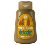 Whole Earth Drizzler Salted Caramel Roasted Peanut Butter, Super Smooth Squeezy Runny Nutty Spread Made with 100% Peanuts, All Natural Ingredients, No Added Sugar, Gluten Free, Vegan Friendly - 320g