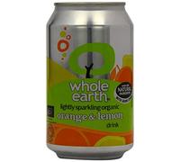 Whole Earth Org Orange & Lemon Drink 330ml (Pack of 2)