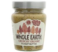 Whole Earth Organic Crunchy Peanut Butter - No Added Sugar - 227g