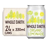 Whole Earth Organic Sparkling Lemonade Drink24x 330 mlLightly Sparkling Sof