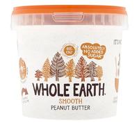 Whole Earth Smooth Organic Peanut Butter, 1kg Tub, Original Nut Spread Made with , Peanuts & All Natural Ingredients, No Added Sugar, Gluten Free, Vegetarian & Vegan Friendly