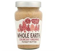 Whole Earth Organic Crunchy Peanut Butter, 340g