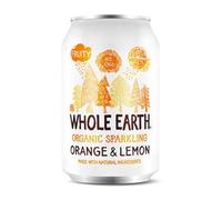 Whole Earth W/Earth Orange & Lemon Drink (330Ml) Gluten Free Organic Added Sugar Vegan