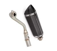 Whole Exhaust System Motorcycle Muffler Tail Pipe Front Link Tube Slip On For NSS350 NSS 350 2020 2021 2022 2023
