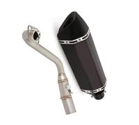 Whole Exhaust System Motorcycle Muffler Tail Pipe Front Link Tube Slip On For NSS350 NSS 350 2020 2021 2022 2023