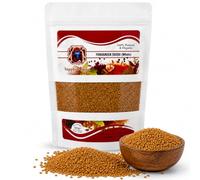 Whole Fenugreek Seeds 250g |Methi Dana Methi Seeds | 100% Natural No Additives | Indian Cooking Curries Pickling &Fenugreek Tea | Hair Growth | Vegan | Gluten Free
