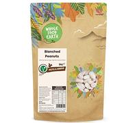 Wholefood Earth Blanched Peanuts 3 kg | GMO Free | Natural | High Fibre | Source of Protein