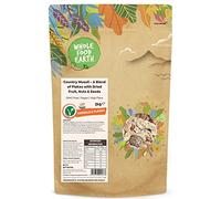 Whole Food Earth® - Country Muesli - A Blend of Flakes with Dried Fruit, Nuts and Seeds 2 kg | GMO Free | High Fibre