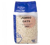 Whole Food Earth - Jumbo Oats 1kg - High Fibre Breakfast & Baking - Stock & Prep