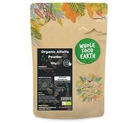 Whole Food Earth® - Organic Alfalfa Powder 100 g | GMO Free | Certified Organic