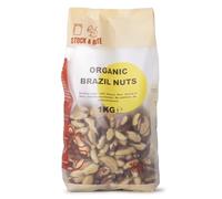 Whole Food Earth - Organic Brazil Nuts 1kg - Stock & Bite