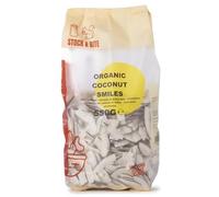 Whole Food Earth - Organic Coconut Smiles 550g - Stock & Bite