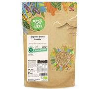 Whole Food Earth® - Organic Green Lentils 500 g GMO Free, High Fibre, High Protein