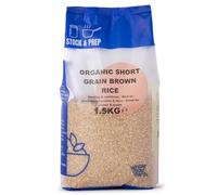 Whole Food Earth - Organic Short Grain Brown Rice 1.5kg - Stock & Prep