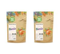 Whole Food Earth® - Papaya Diced 500 g | GMO Free | (Pack of 2)