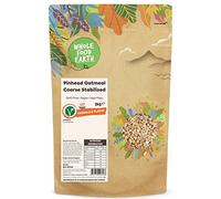 Wholefood Earth Pinhead Oatmeal Coarse Stabilised 2 kg | GMO Free | High Fibre